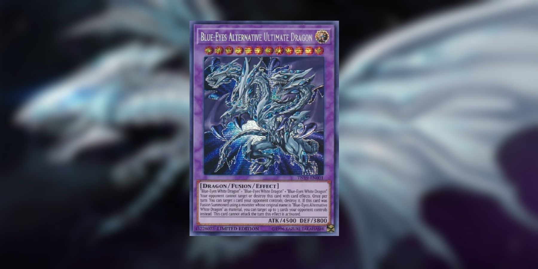 Yu-Gi-Oh! Blue-Eyes Alternative Ultimate Dragon card