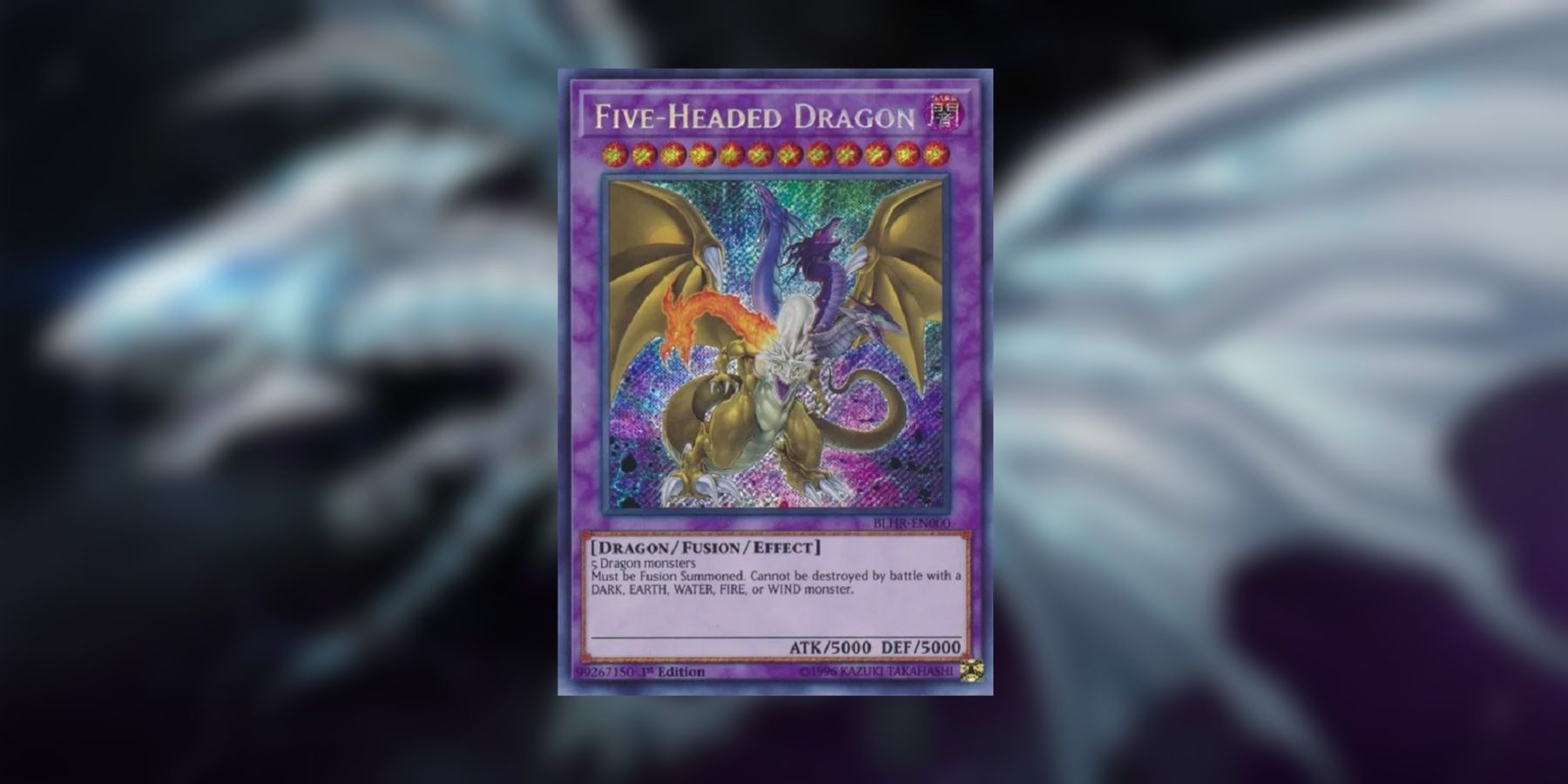 Yu-Gi-Oh Five-Headed Dragon card