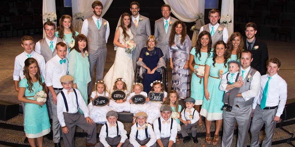 The Duggar family from 19 Kids & Counting