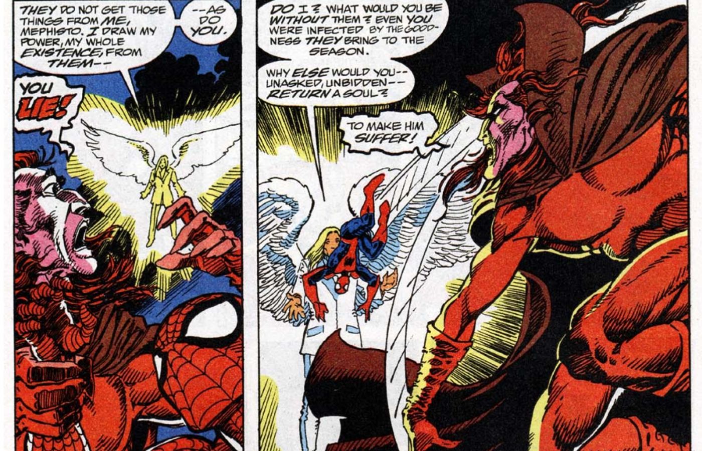 Spider-Man's First Mephisto Encounter was Over Christmas