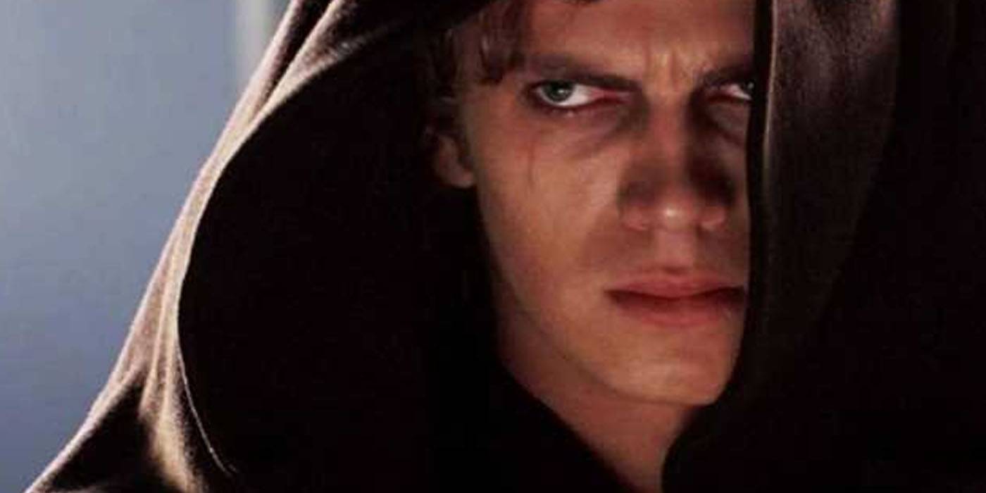 Anakin skywalker eye scar