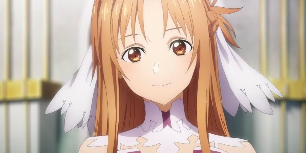 asuna looks at the viewer