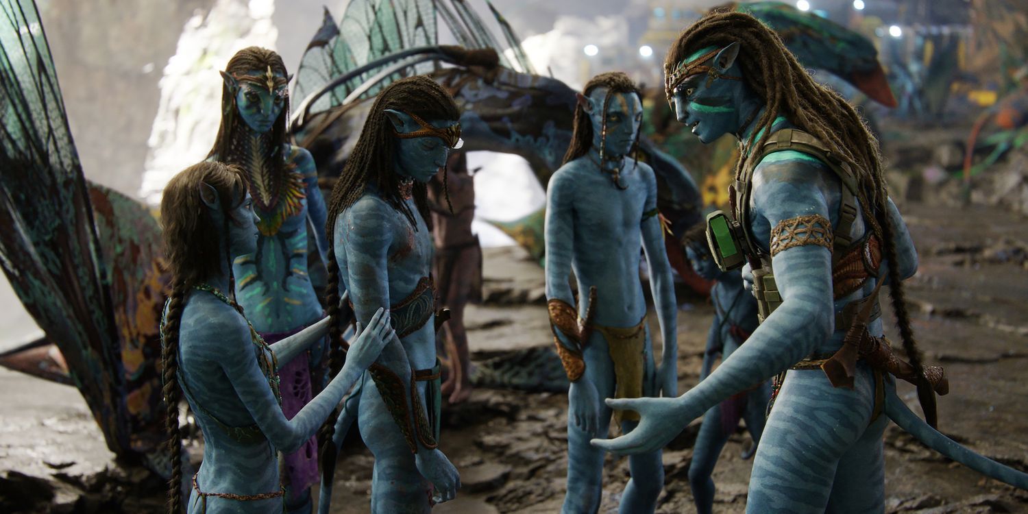 The Sully kids in Avatar: The Way of Water