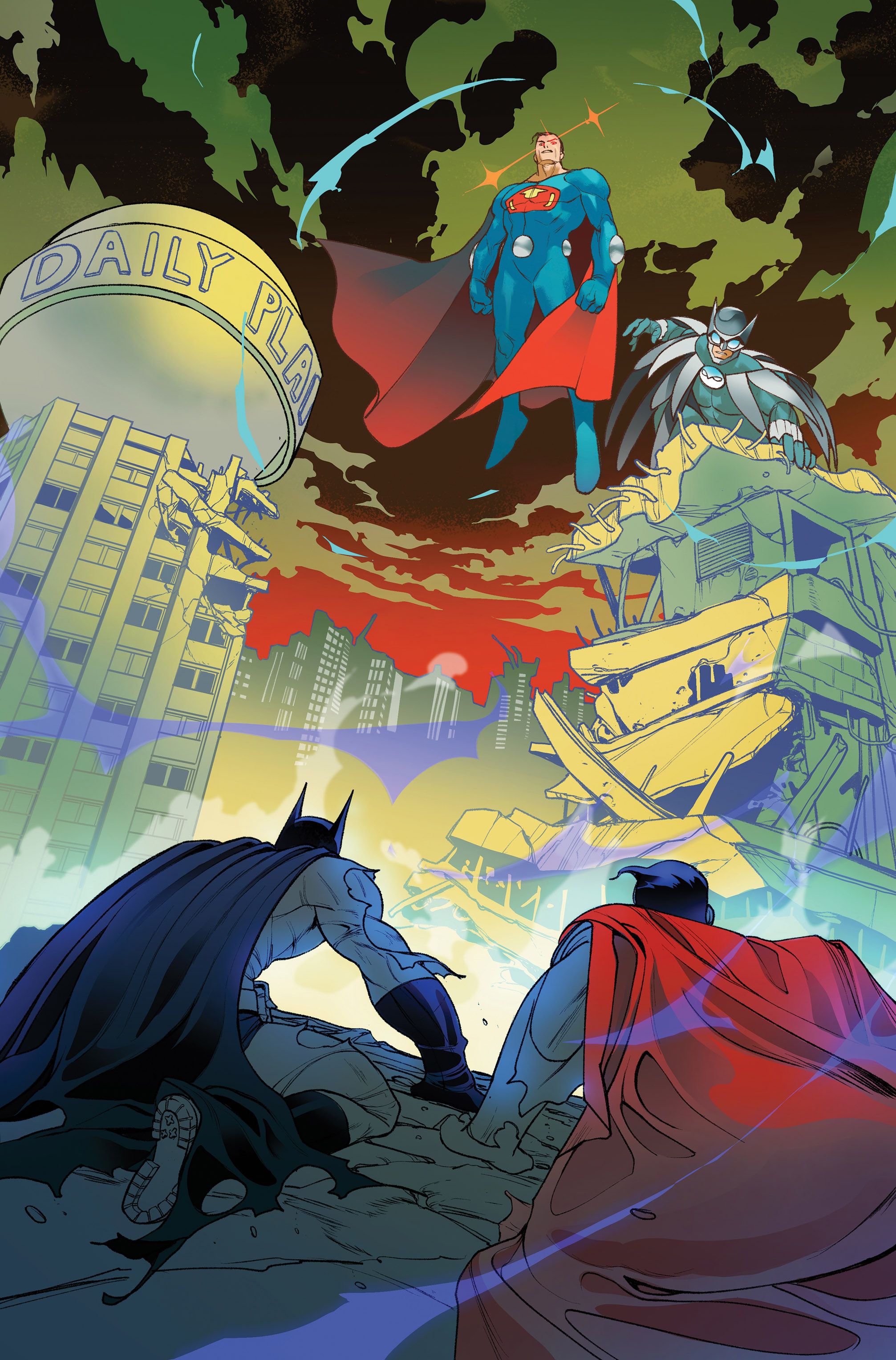 Batman Superman World's Finest 13 1-50 Variant (Rivas)