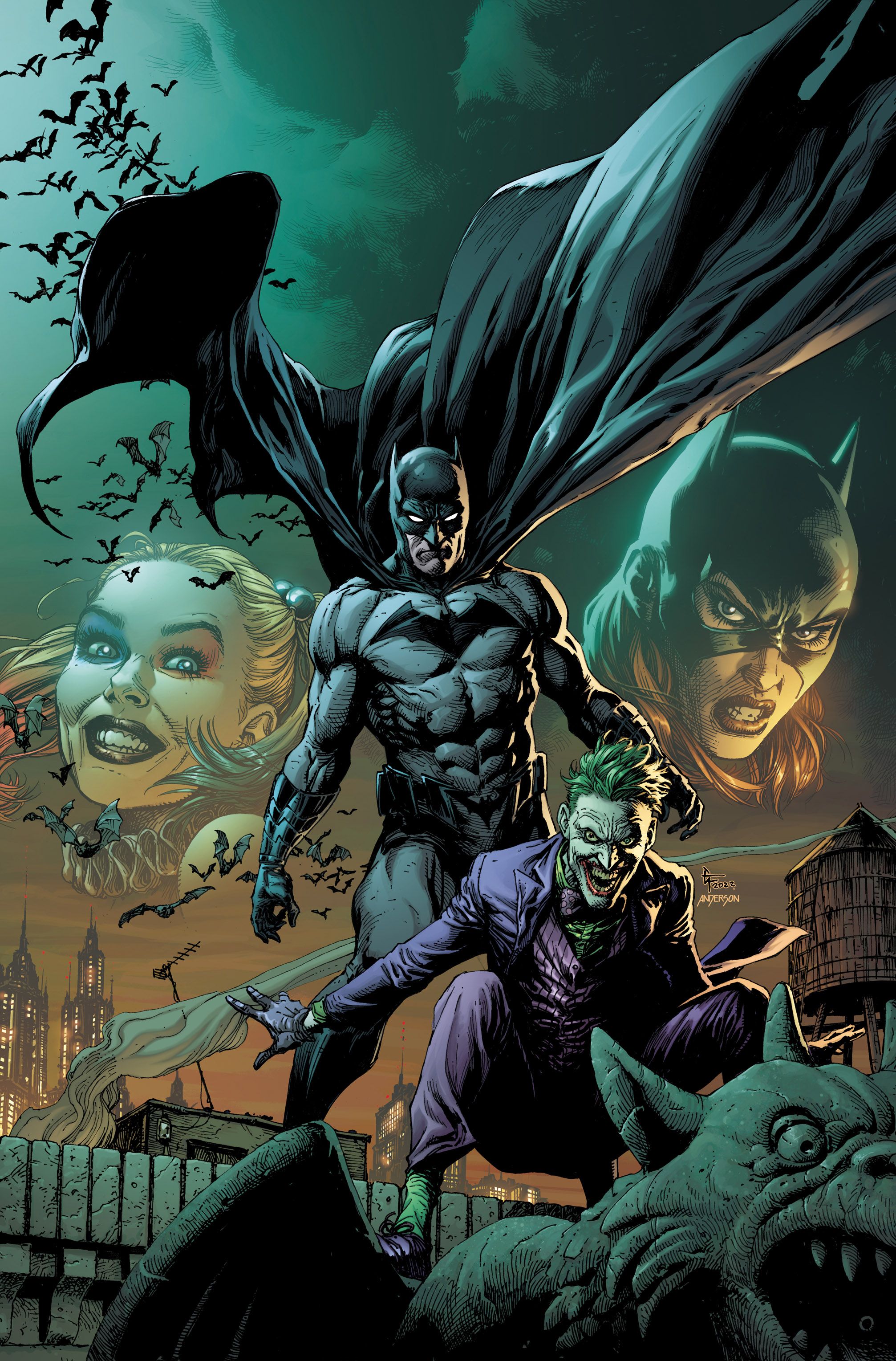 Batman & The Joker The Deadly Duo 5 1-25 Variant (Frank)
