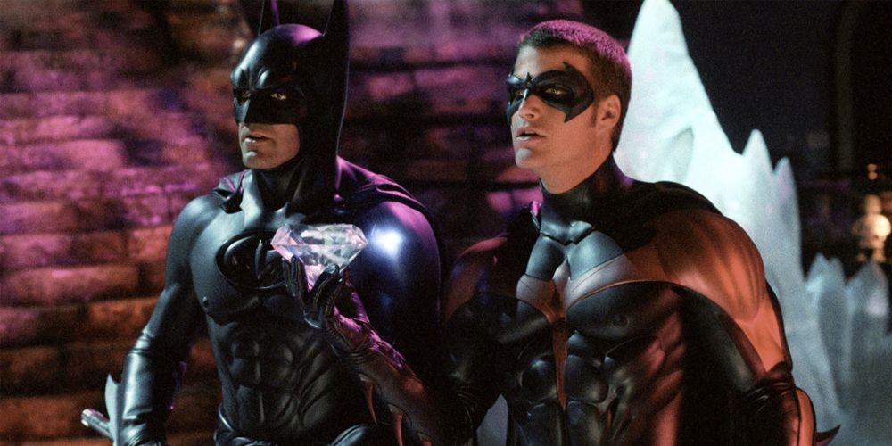A scene from Joel Schumacher's Batman And Robin (1997)
