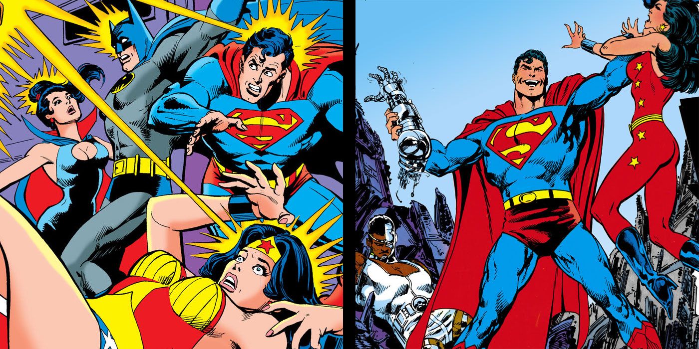 DC Heroes Batman, Superman, Wonder Woman, and Zatanna are victims of body swaps - DC Comics
