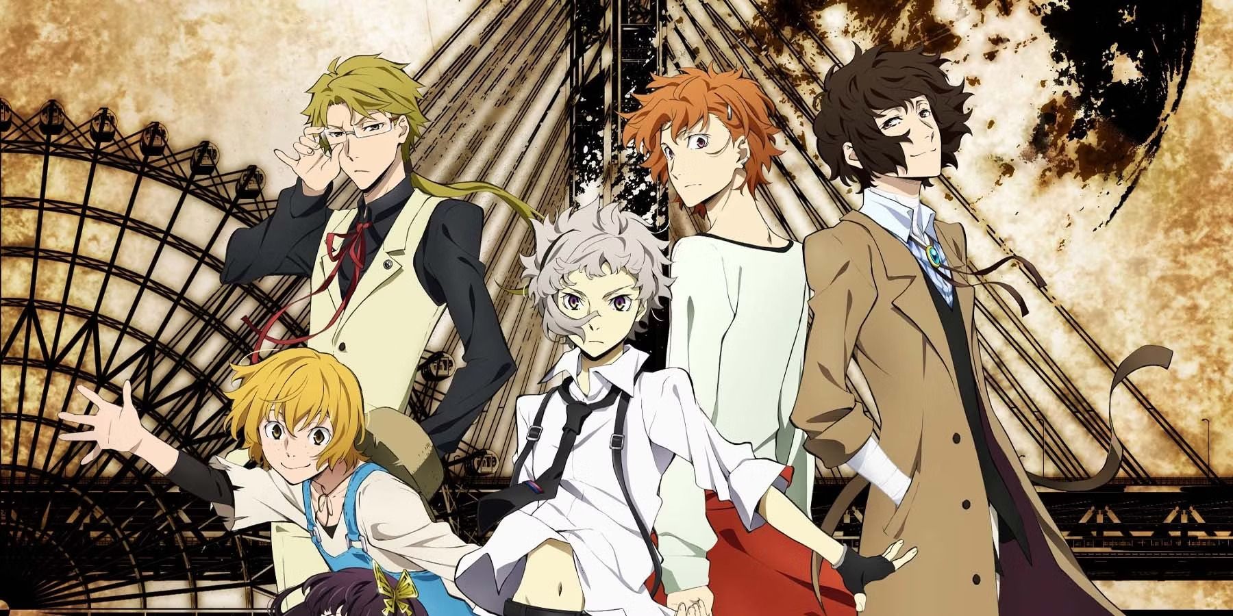 Anime and manga characters from bungo stray dogs