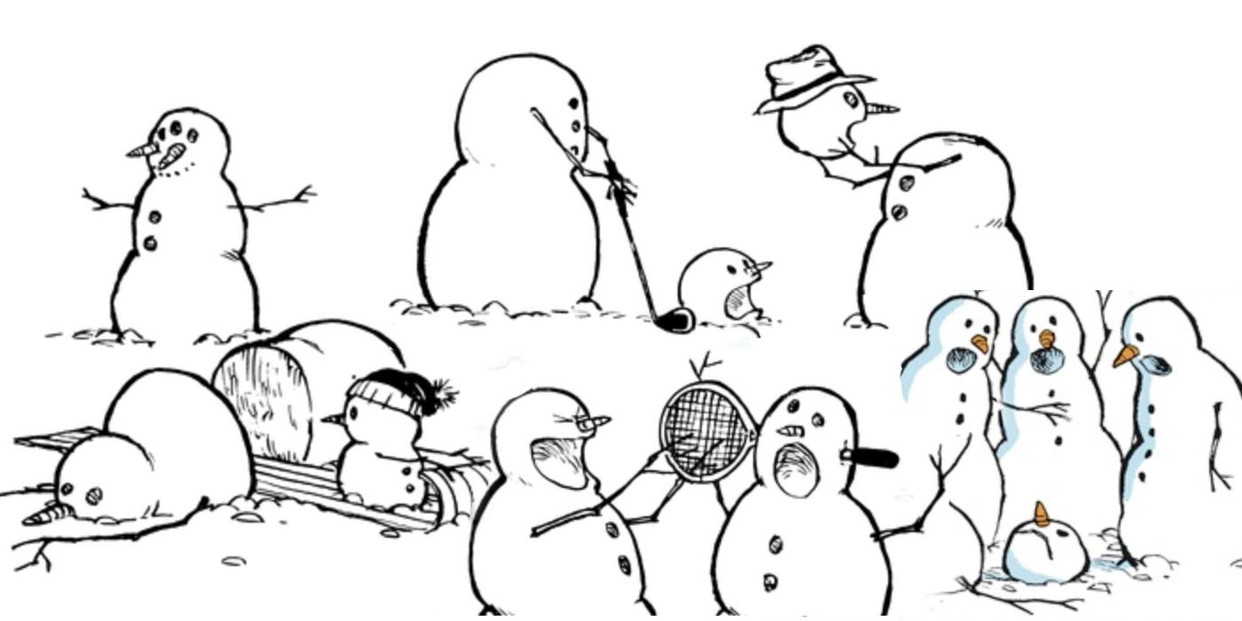 Calvin and Hobbes Snowmen comics feature image