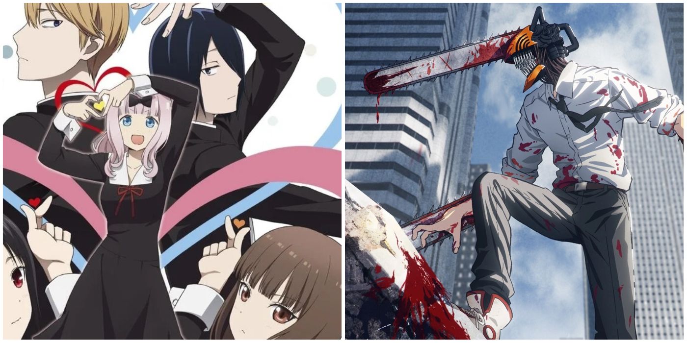 chainsaw man MAL more popular kaguya-sama