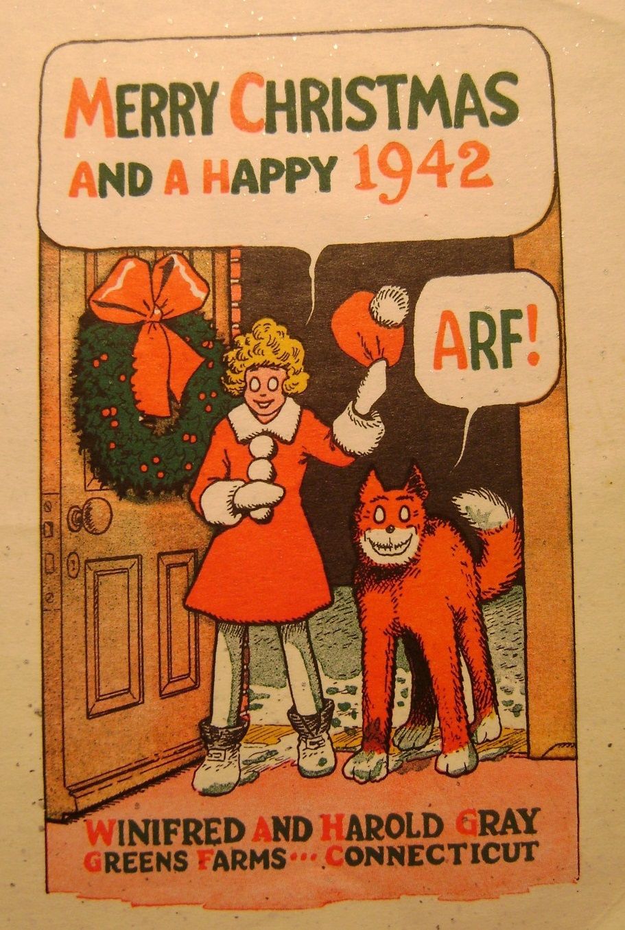 christmas-card-harold-gray-1942