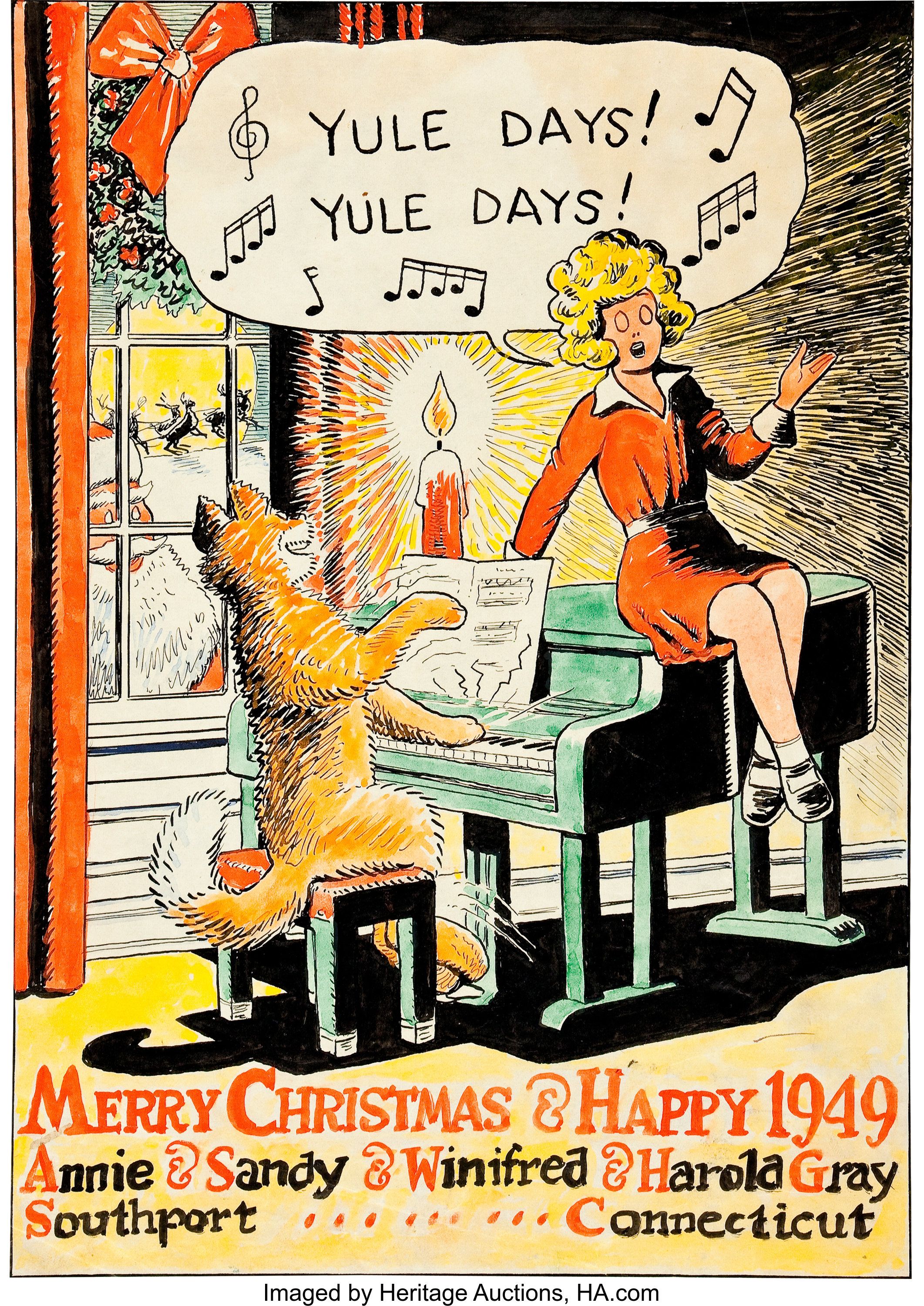 christmas-card-harold-gray-1949