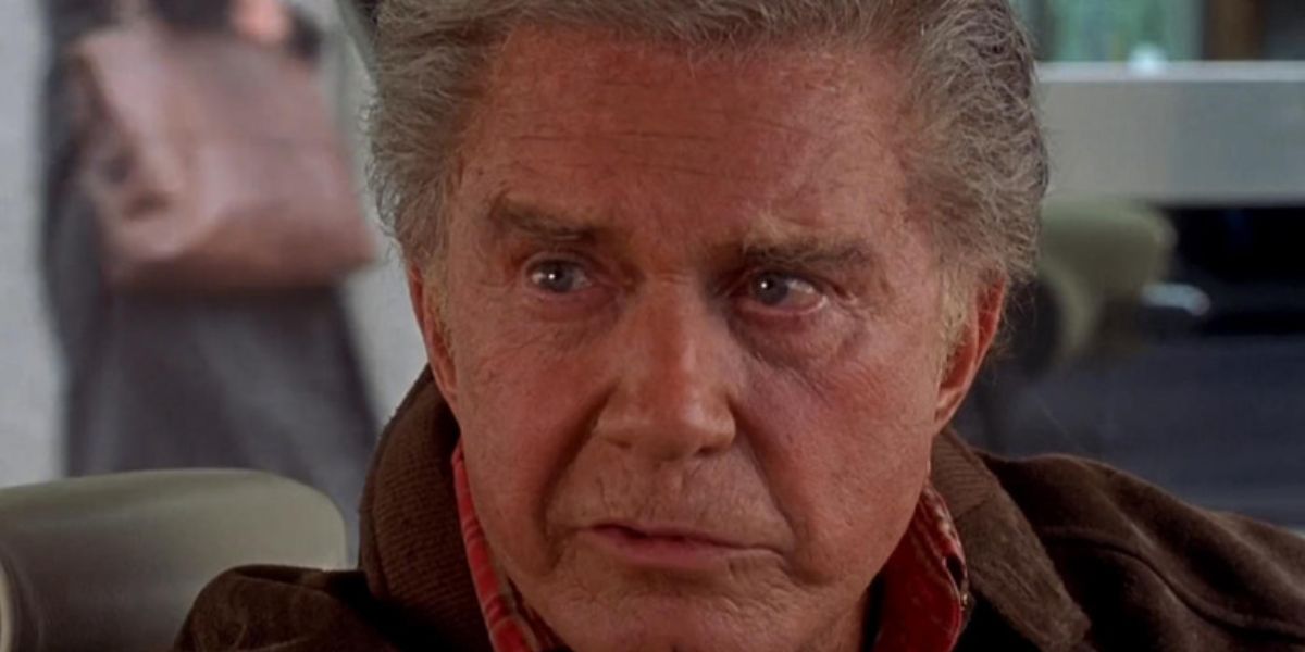 Cliff Robertson as Uncle Ben talking to Peter from Spider-Man 2002.
