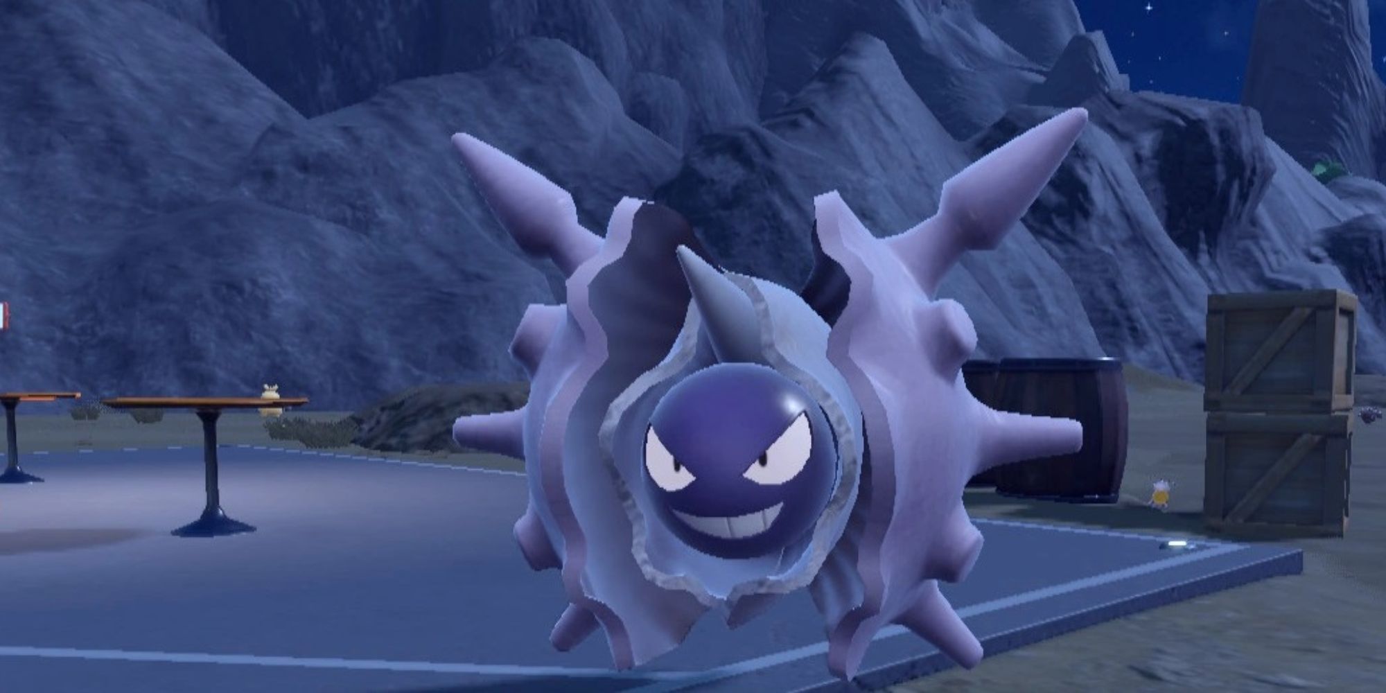 Cloyster em Pokémon Scarlet e Violet.