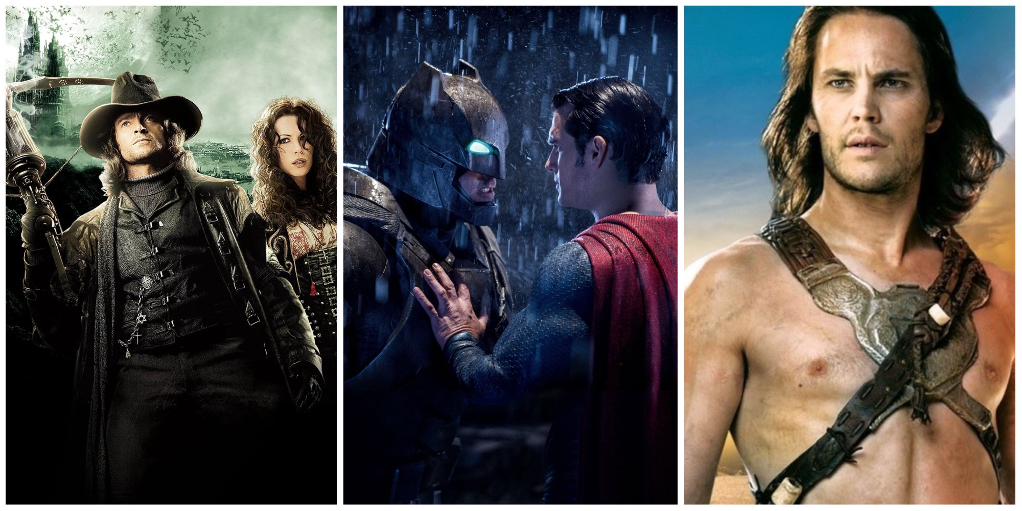 10 Movies that don't deserve the hate Van Helsing Batman vs Superman John Carter
