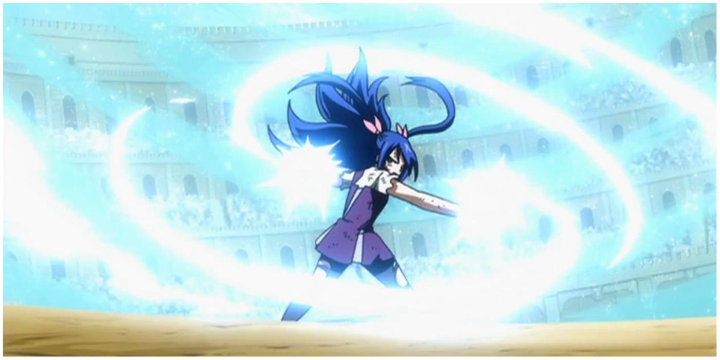 Wendy Marvell Releasing Her Sky Dragon Slayer Magic