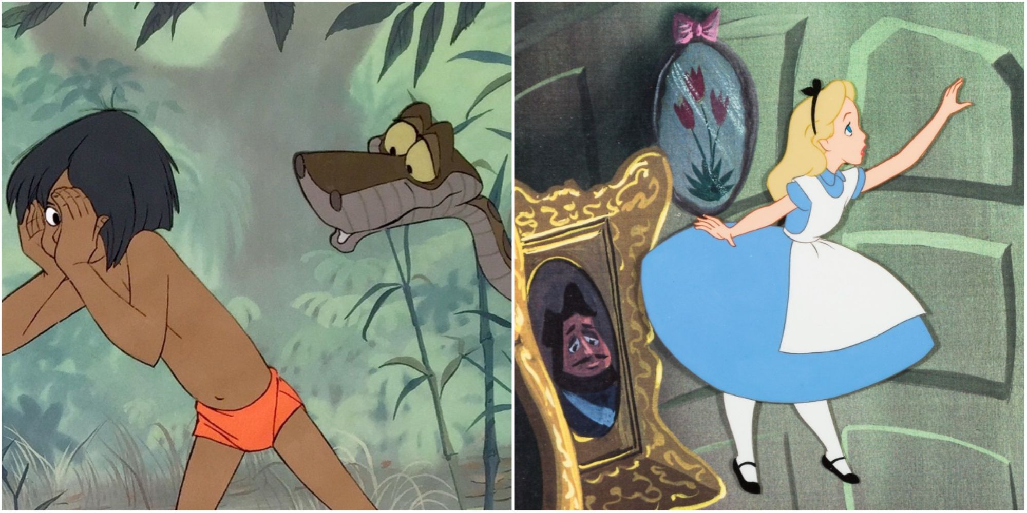 The Jungle Book and Alice in Wonderland