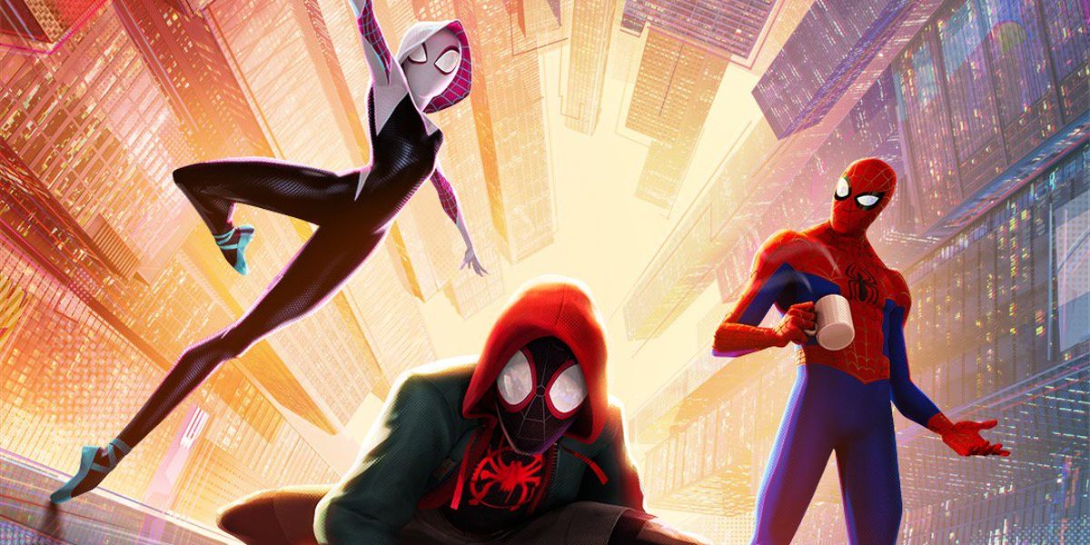 Cropped art print from Spider-Man Into the Spider-Verse featuring Miles Morales