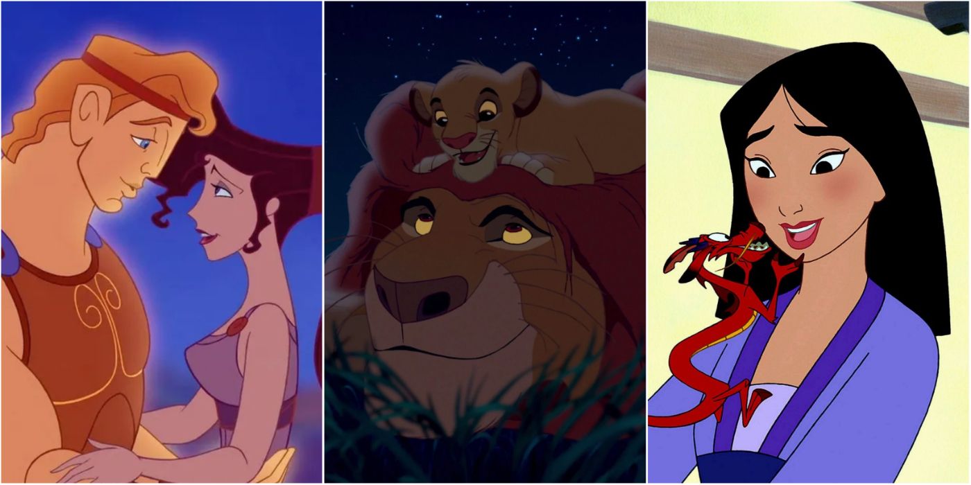 Important lessons learned from Disney Renaissance movies, include Hercules' meaning of being a hero, Mufasa's Circle of Life spiel and Mulan staying true to herself