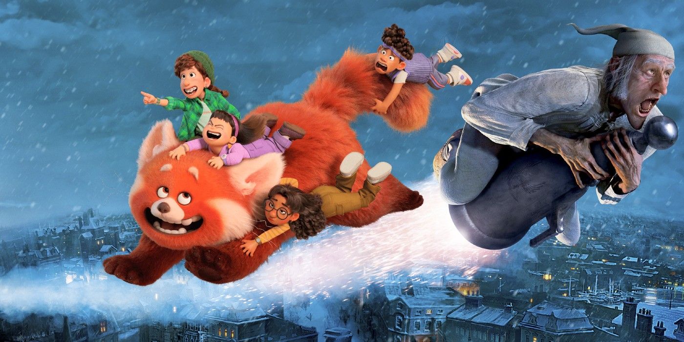 Disney movies that underperformed at the box office, including Turning Red and A Christmas Carol