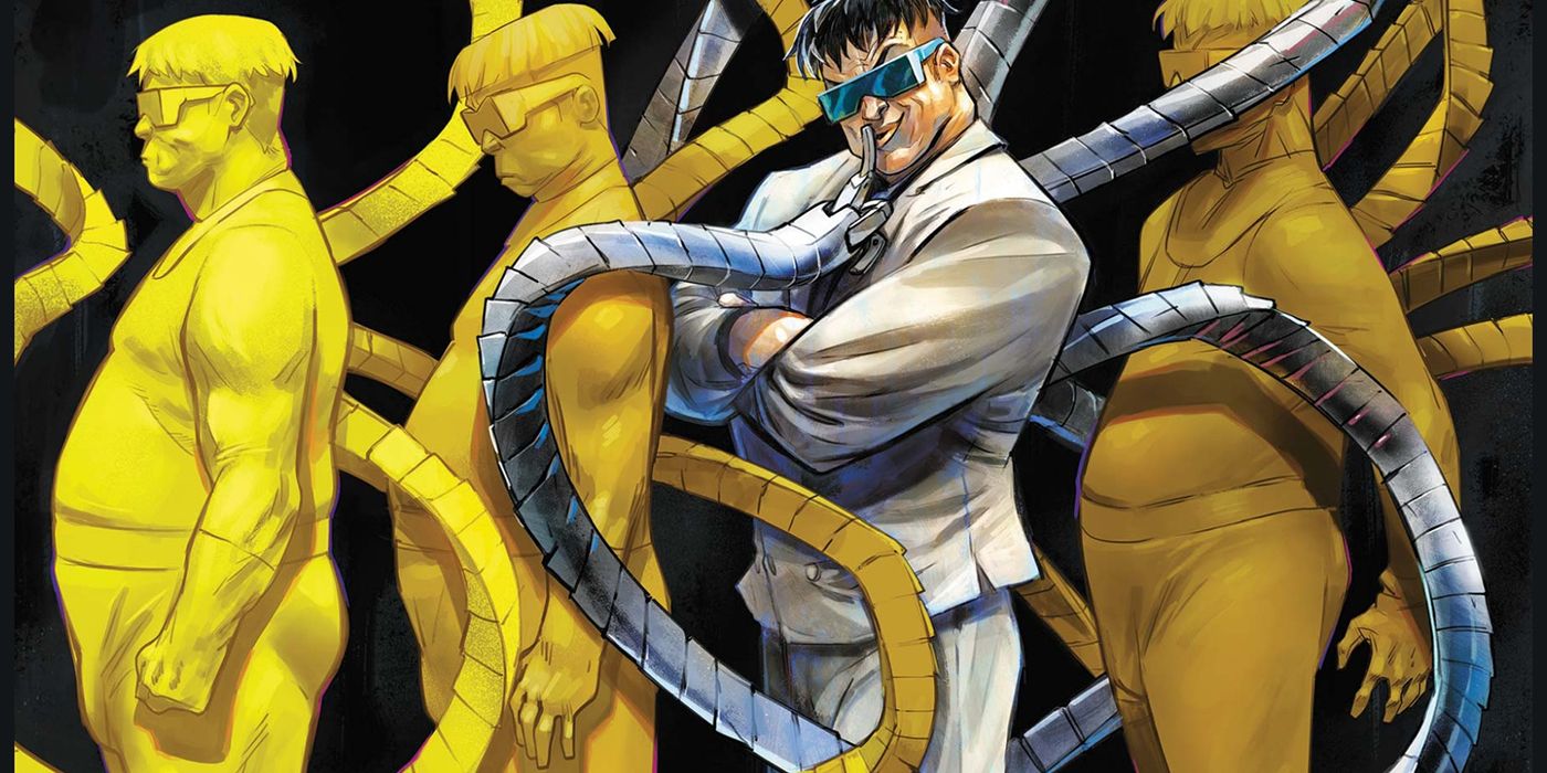 Doc Ock in a white suit during Devils Reign
