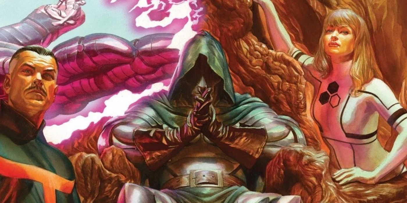 Doctor Doom controls the Secret Wars with Sue Storm, Doctor Strange and more