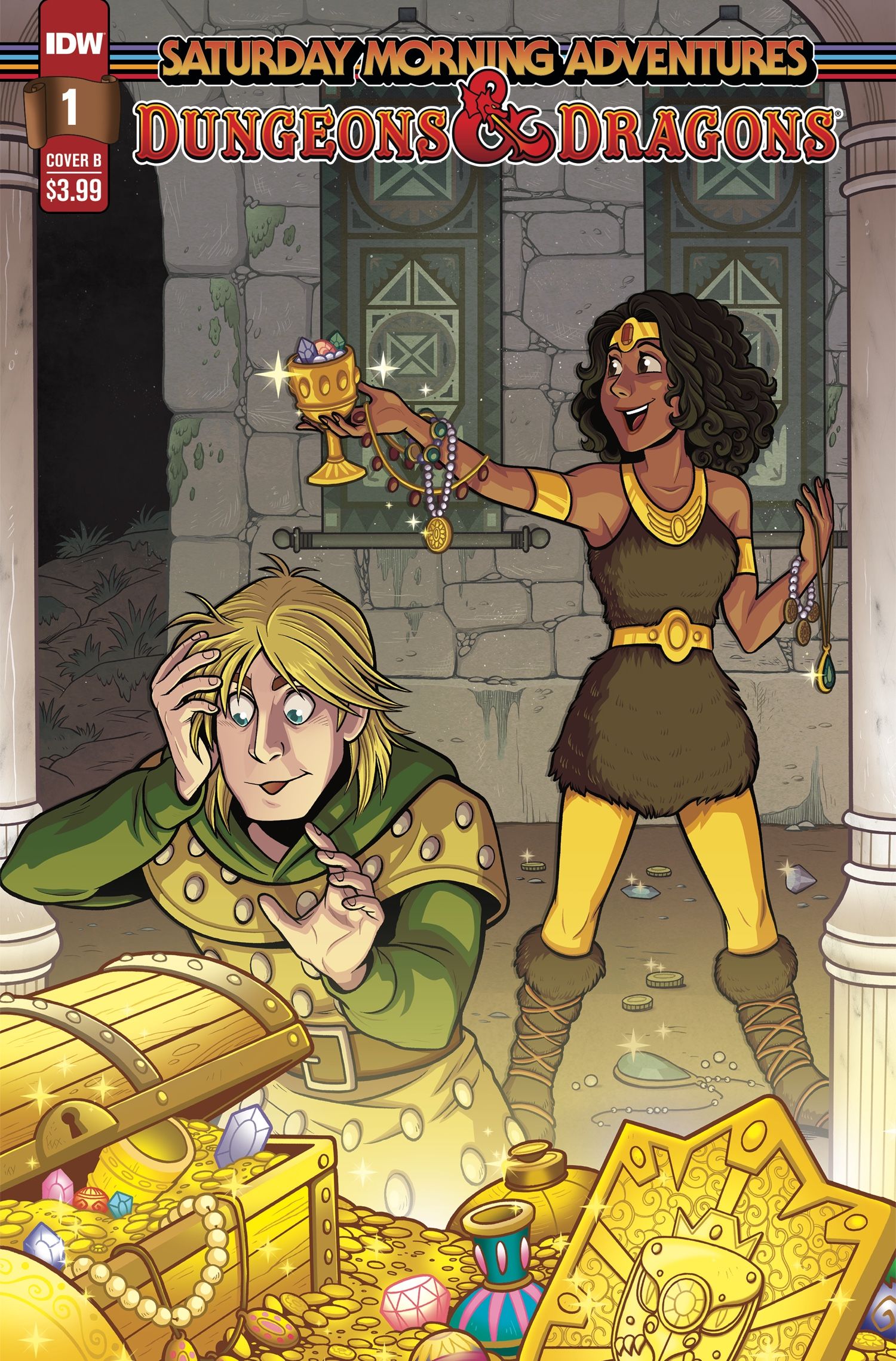 Dungeons & Dragons - Saturday Morning Adventures #1 - Cover B by Brenda Hickey