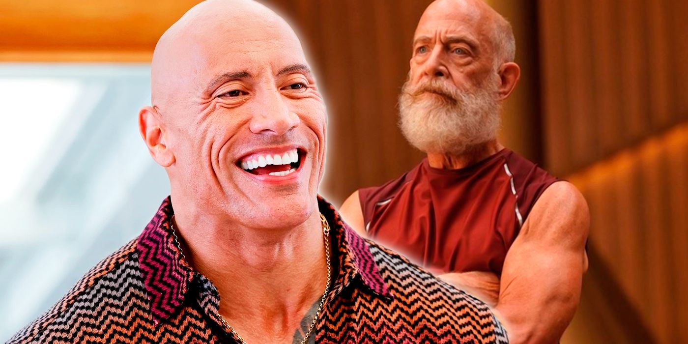 JK Simmons' Santa Struts Alongside Dwayne Johnson in New Red One Image