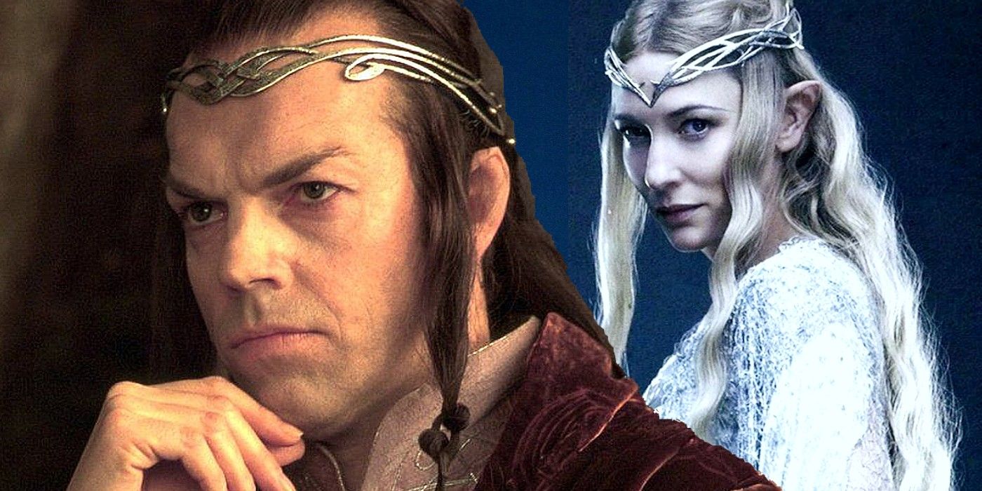 Elrond and Galadriel side by side