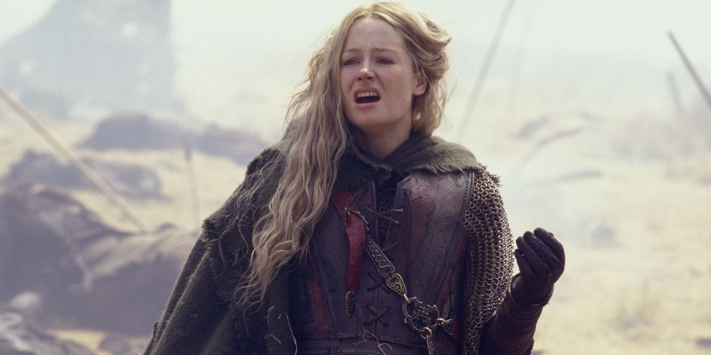 Eowyn at the Pelennor Fields in The Lord of the Rings: The Return of the King