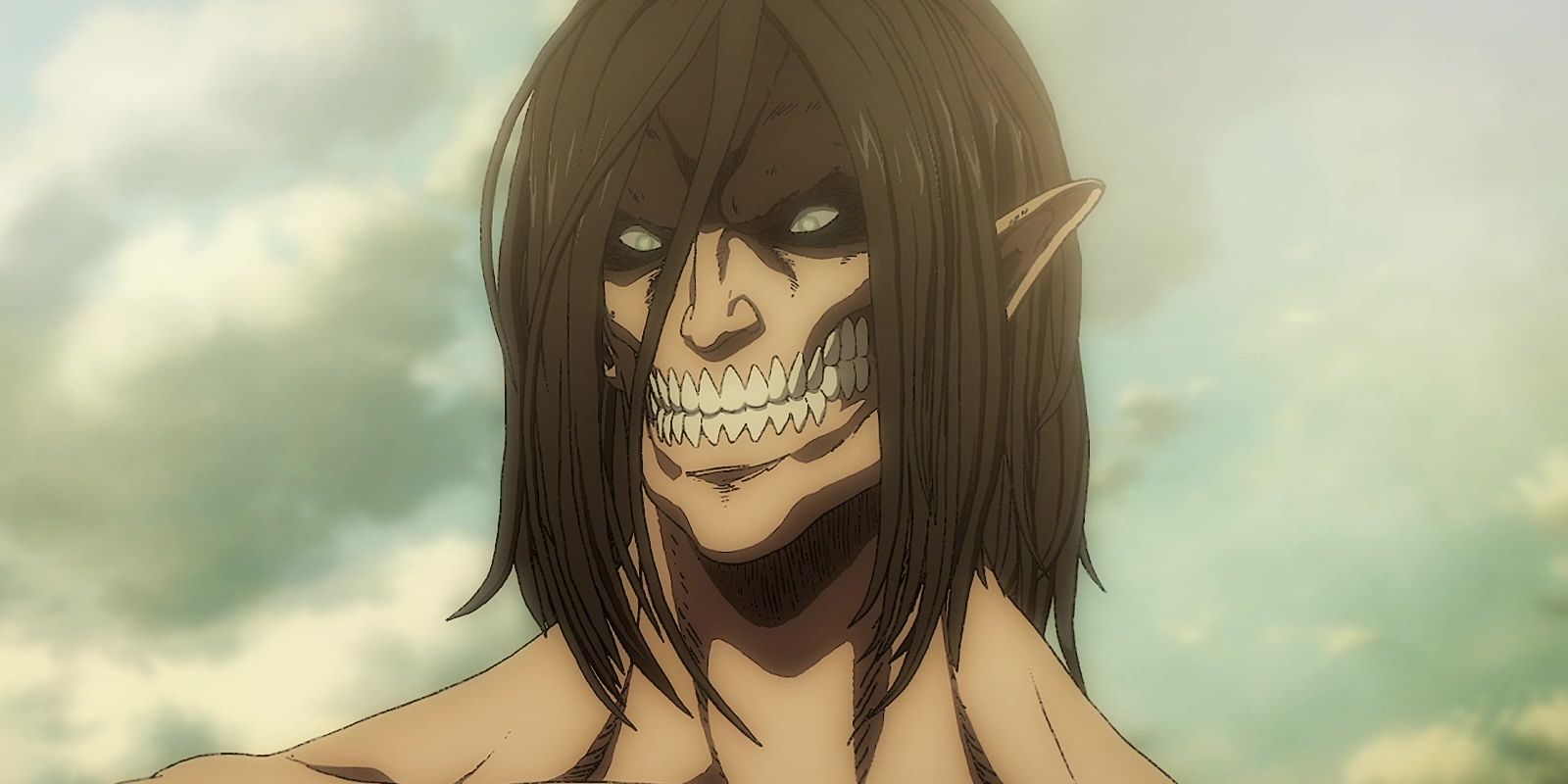 Eren Yeager in his Titan form in Attack on Titan: The Final Season.