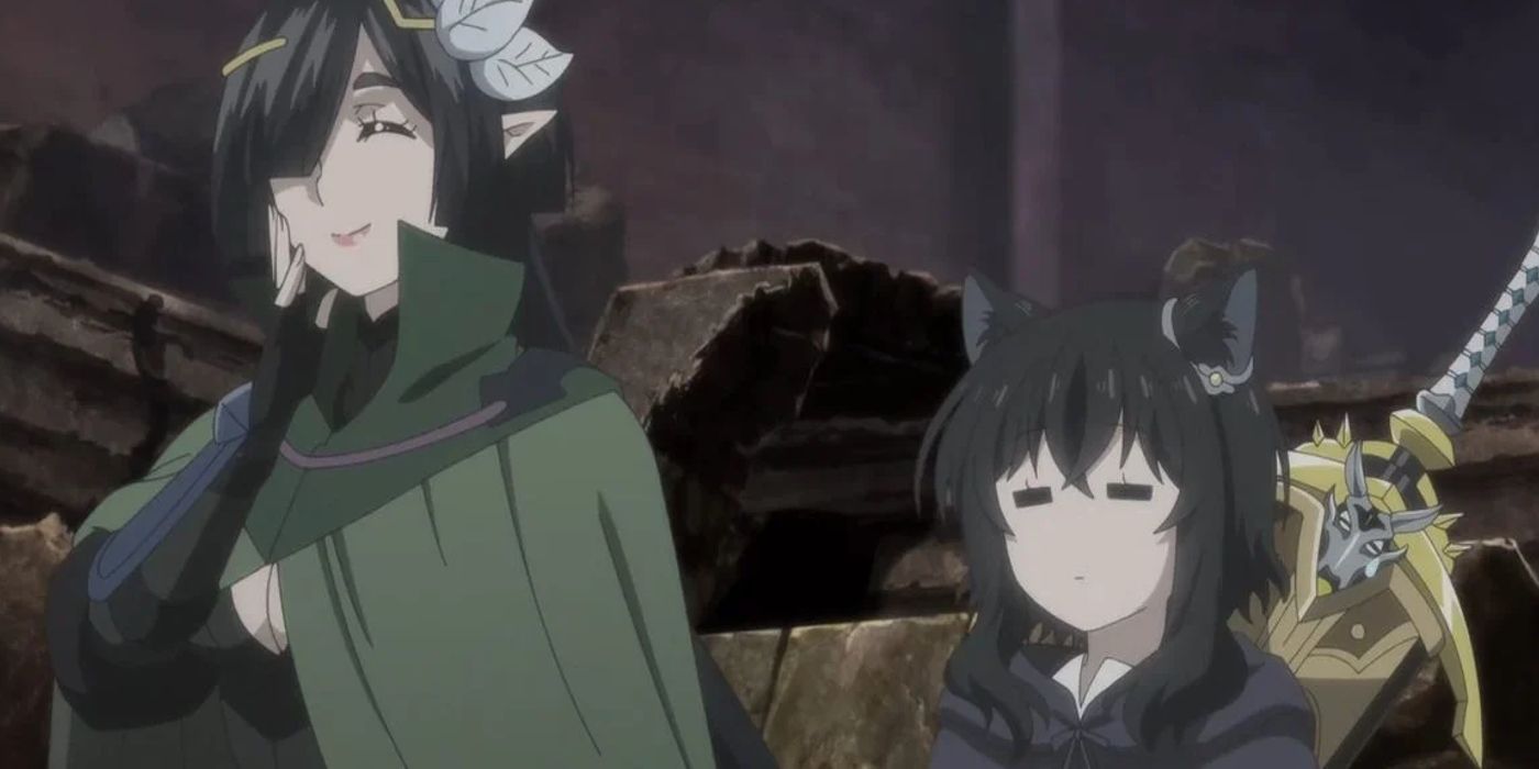 Fran e Amanda conversando em Reincarnated as a Sword