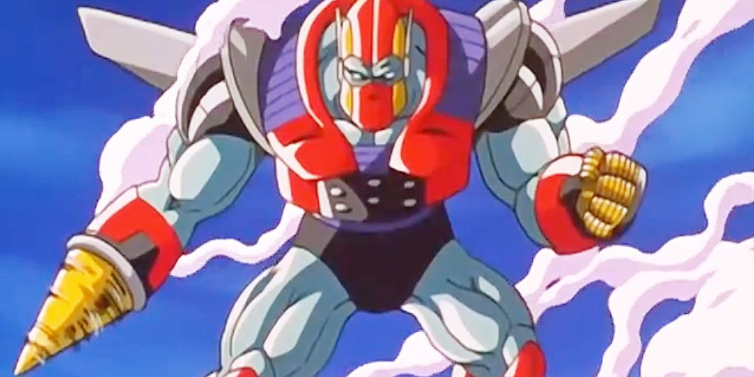 General Rilldo transforms into Hyper Meta Rilldo in Dragon Ball GT.