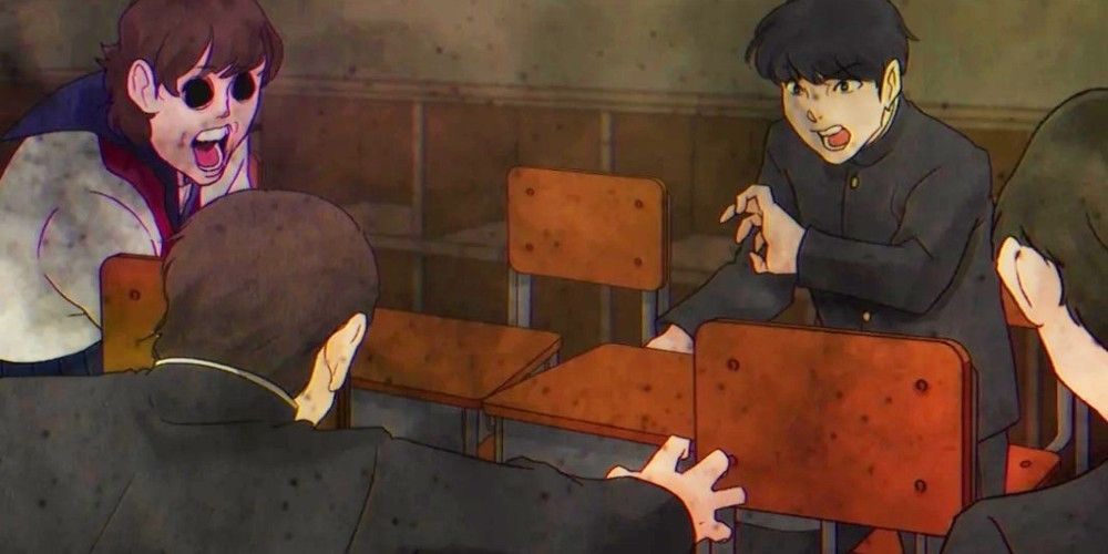 Ghosts attack a student in Ninja Collection