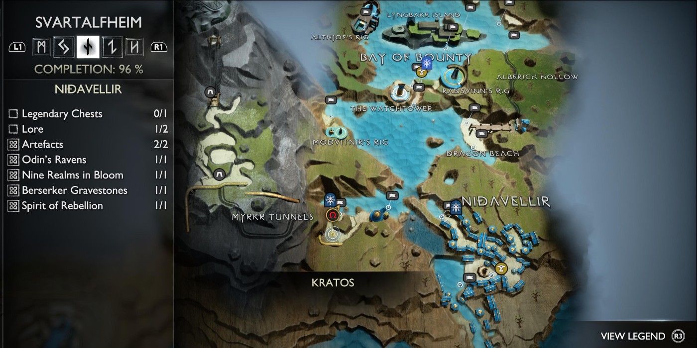 God of War Ragnarök: All Berserker Gravestone Locations
