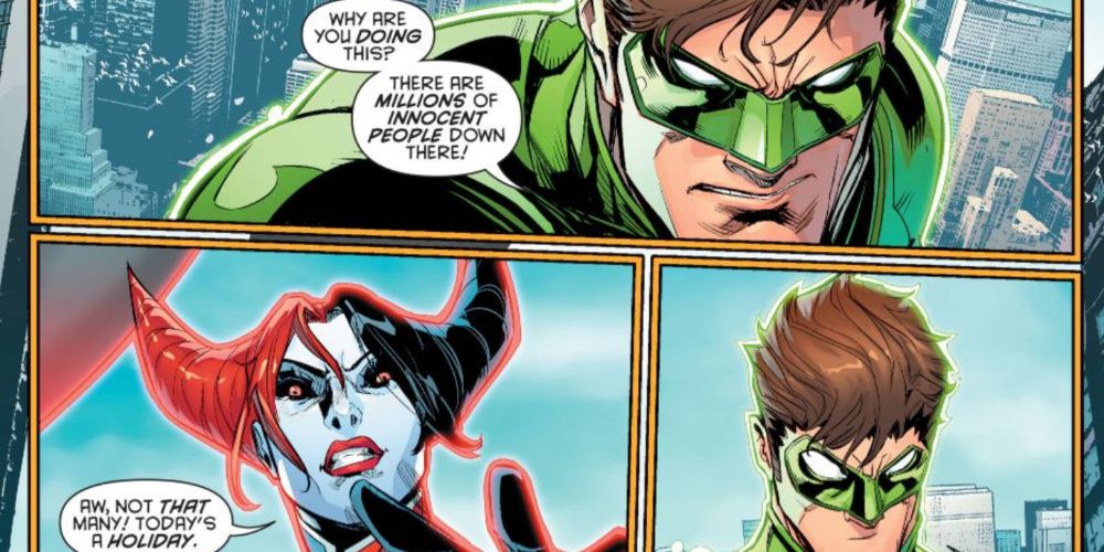 Los 10 héroes más fuertes de DC, Harley Quinn, derrotados en los cómics