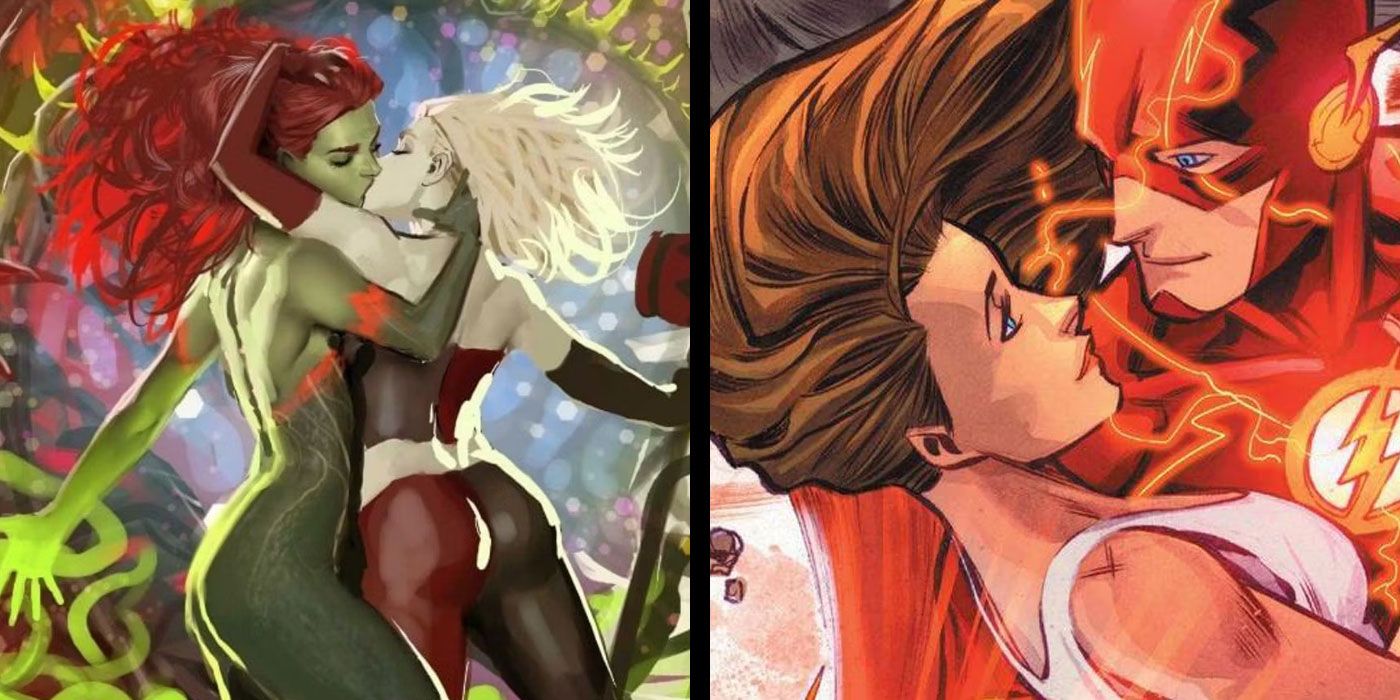 Harley Quinn / Poison Ivy and Flash / Iris West are among the best DC Couples