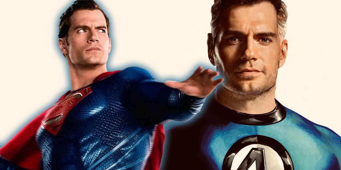 Henry Cavill as Superman and Mister fantastic
