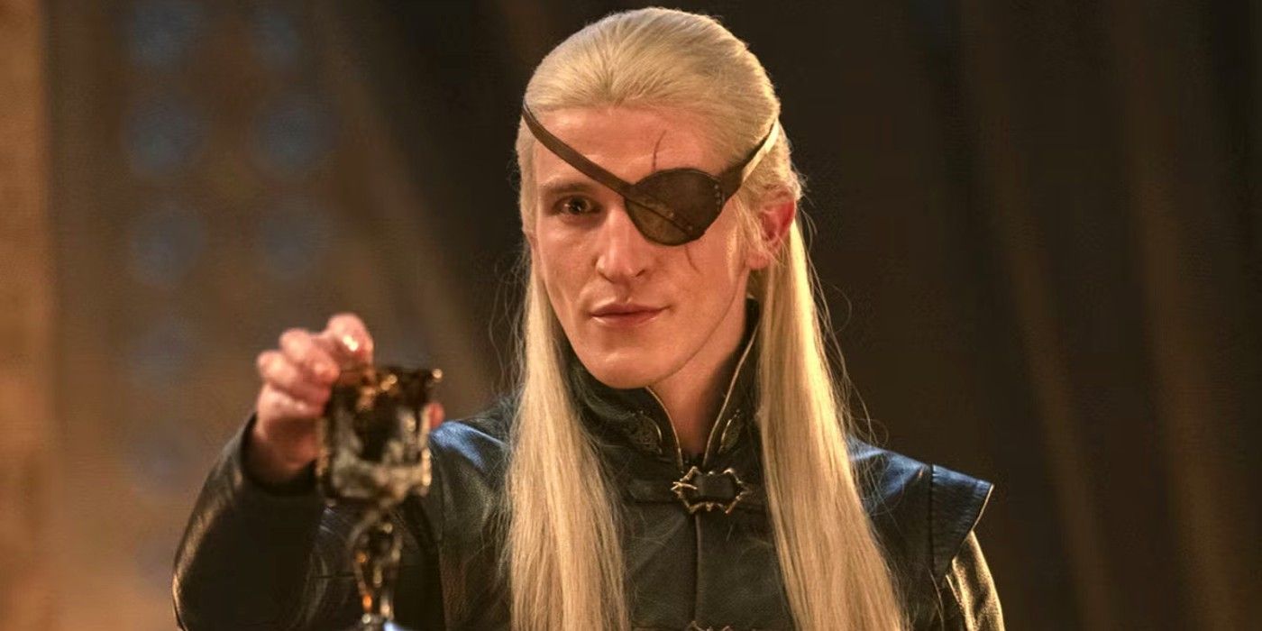 In House of the Dragon, actor Ewan Mitchell plays Aemon Targaryen.
