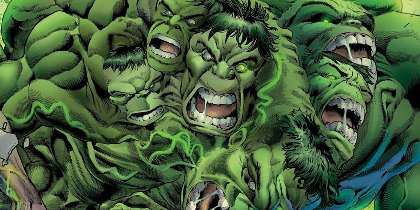 Marvel's many iterations of the Hulk.