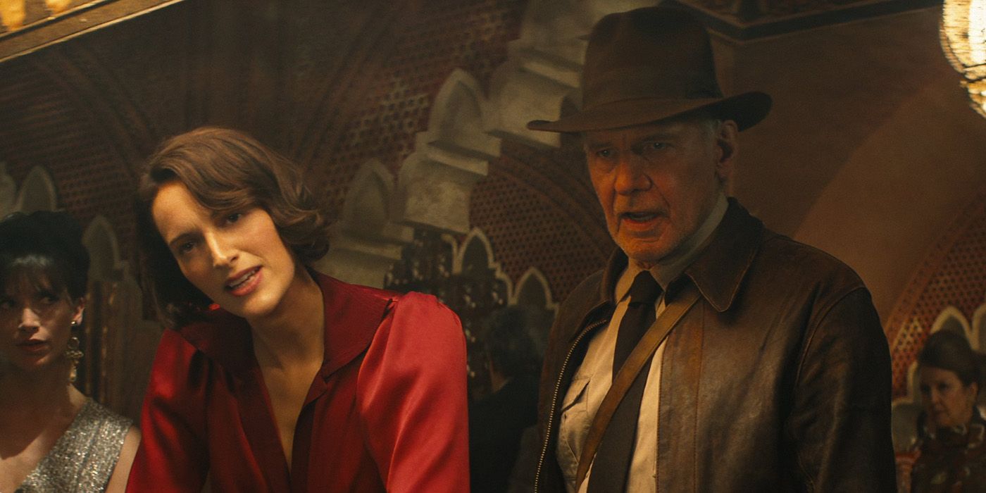 Helena stands next to Indy in Indiana Jones and the Dial of Destiny.
