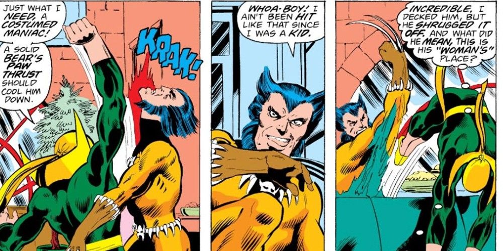 Iron Fist #15 versus Wolverine