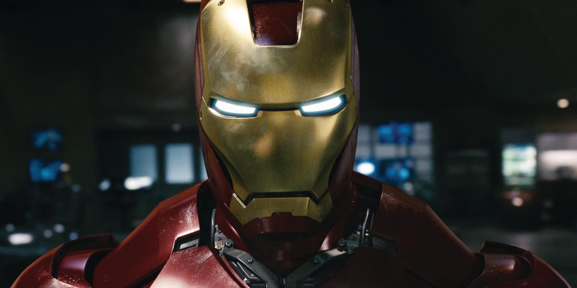Robert Downey Jr. suited up in the Mark III armor in 2008's Iron Man.