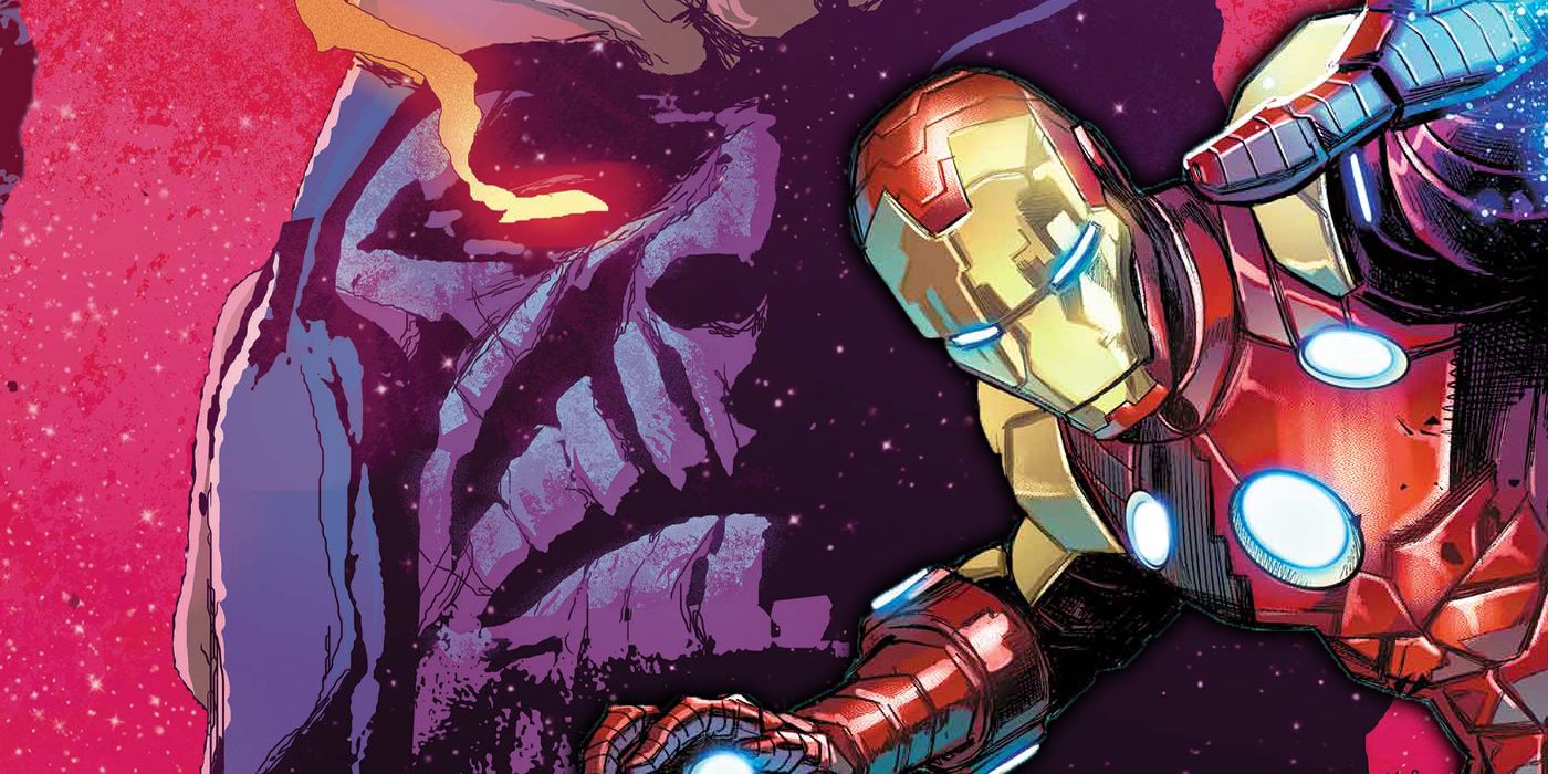 Iron Man Is Experimenting on a Robotic Version of Thanos