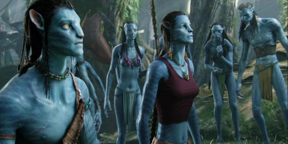 Jake and Grace meet the Na'Vi in Avatar