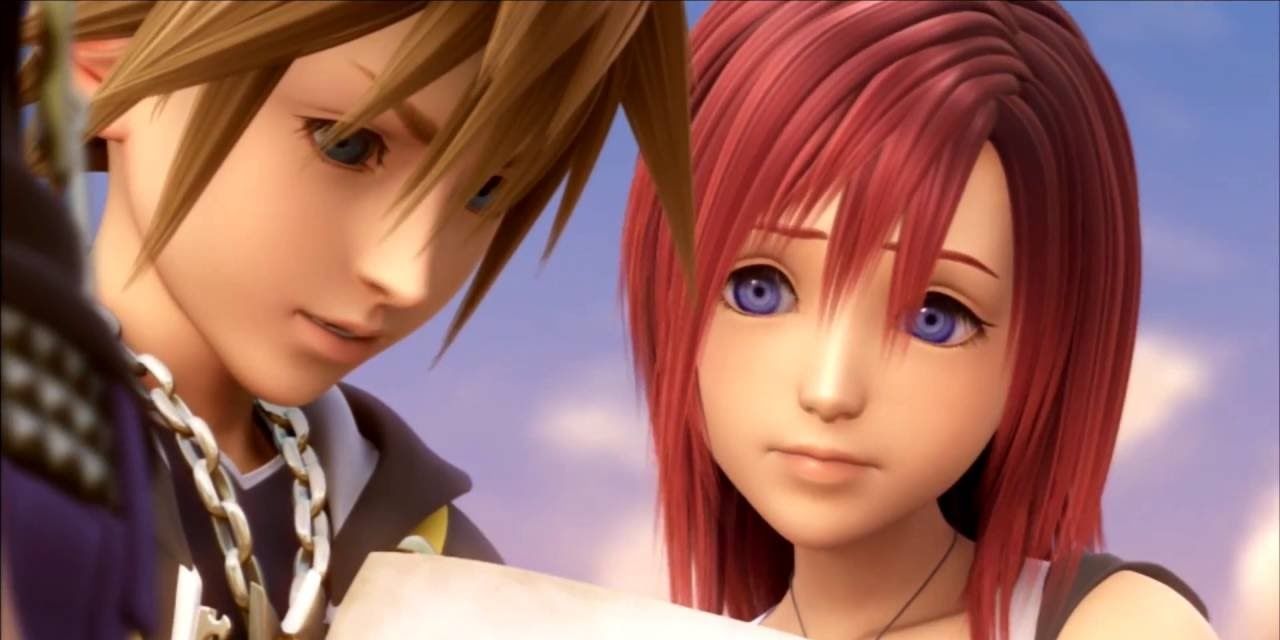 Sora and Kiari in Kingdom Hearts II