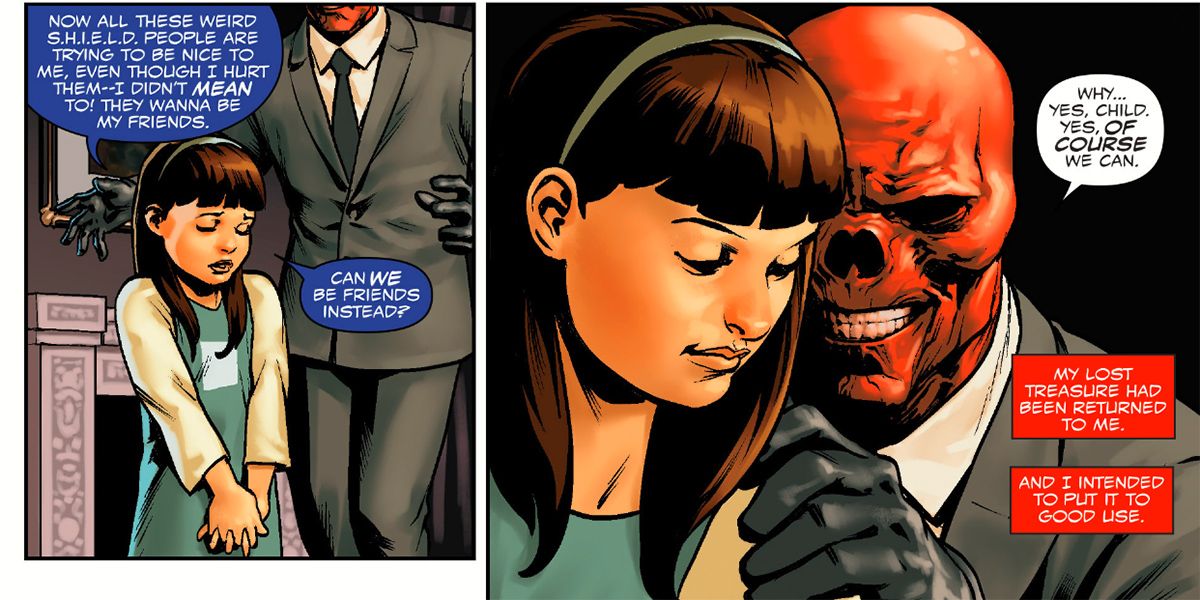 Kobik befriends Red Skull in Marvel Comics