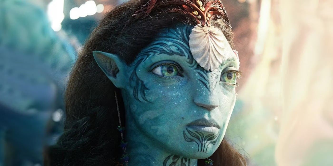 Kate Winslet as Ronal in James Cameron's Avatar: The Way of Water.