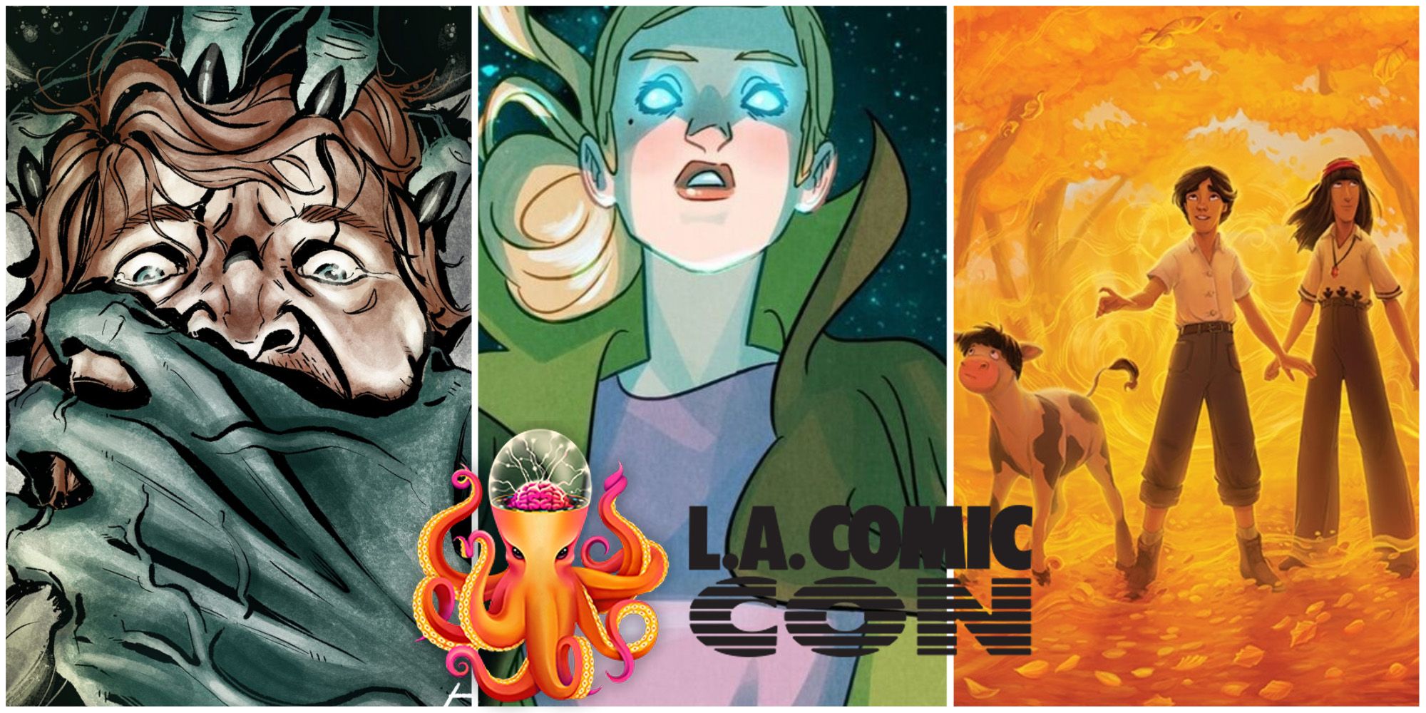 LA Comic Con 2022 Top Indie Picks Sleepwaking HEX11 and Under The Cottonwood Tree