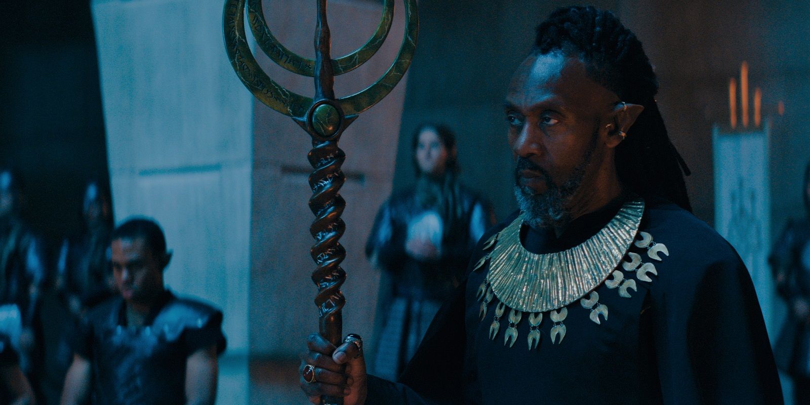 Lenny Henry as Balor in The Witcher Blood Origin